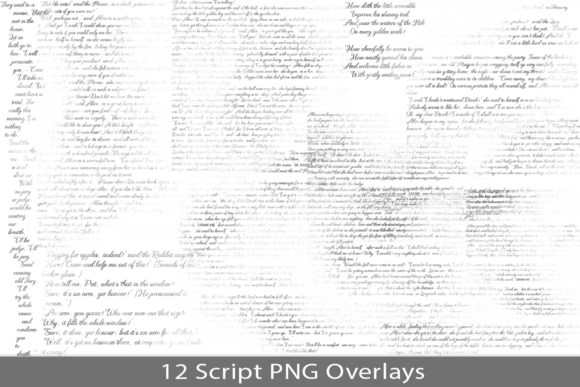 Alice in Wonderland Script PNG Overlays: A Designer's Toolkit