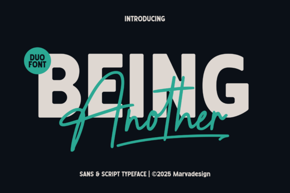 Being Another: The Modern Duo Typeface for Impactful Design