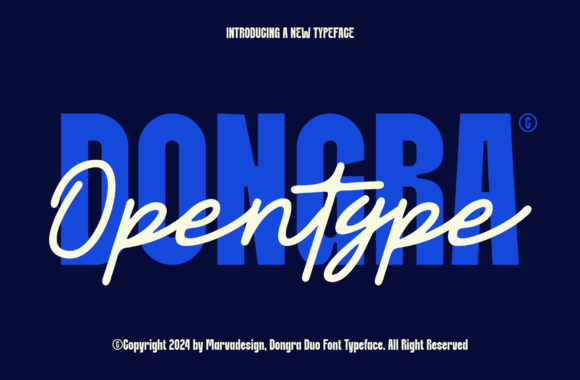 Dongra Typeface: Elevating Modern Visual Design