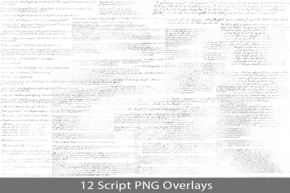 Gothic Novel Script PNG Overlays: Elevate Your Designs