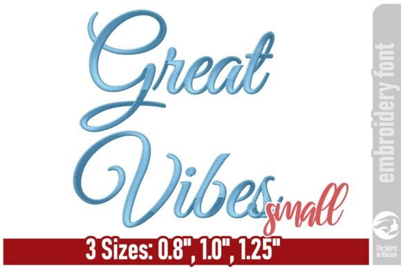Great Vibes Script Embroidery Font: Elevate Your Design Aesthetic
