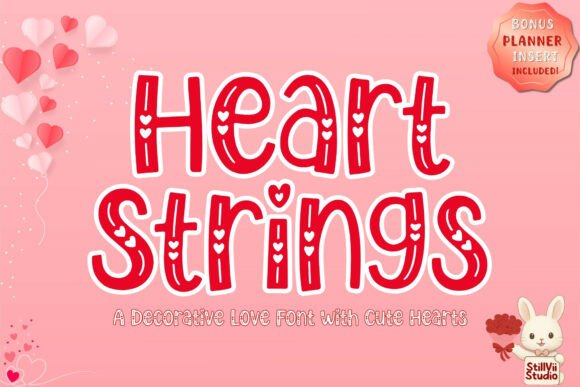 Heart Strings: A Hand-Drawn Font for Authentic Design