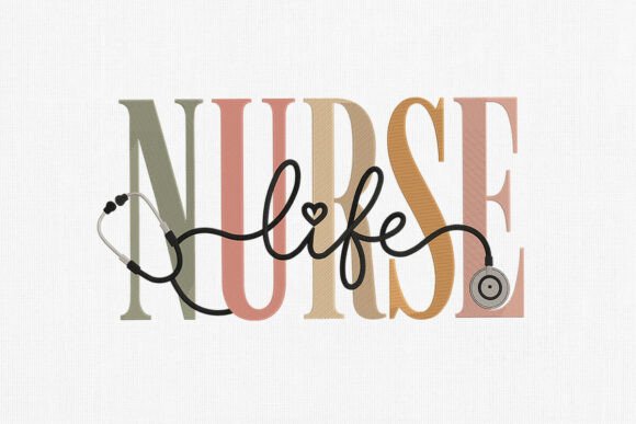Honor Healthcare Heroes with Stylish Nurse Embroidery Design Art