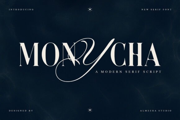 Monycha: Where Modern Elegance Meets Typographic Authority