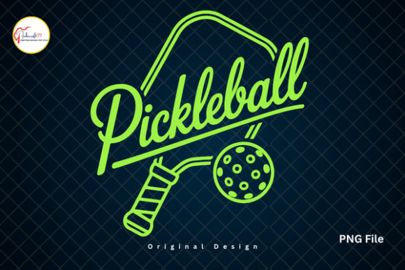 Pickleball Paddle PNG & Shirt Design: A Modern Asset