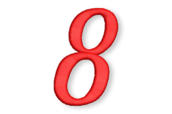 Script Embroidery Font Number Eight: A Designer's Guide