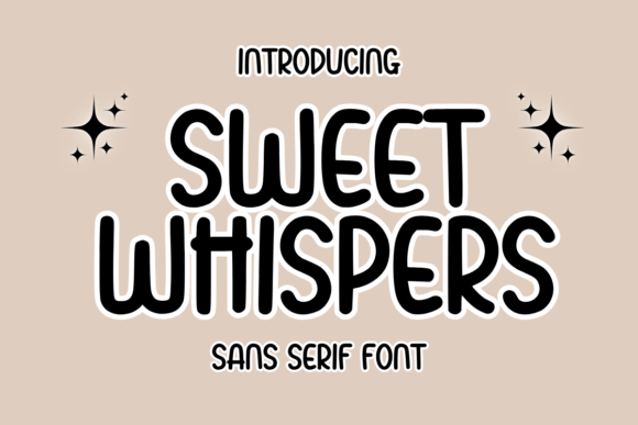 Sweet Whispers: A Charming Handwritten Font for Creative Design