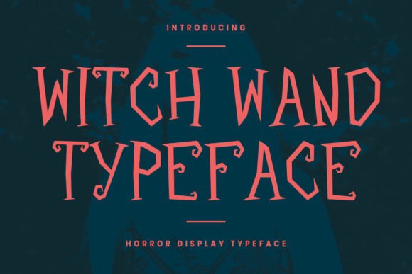Witch Wand: A Spellbinding Halloween Display Font